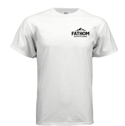 Branded Short Sleeve T-Shirt (White)