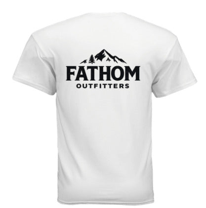 Branded Short Sleeve T-Shirt (White)